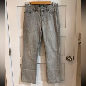 Grey Ralph Lauren Straight Leg Jeans 6